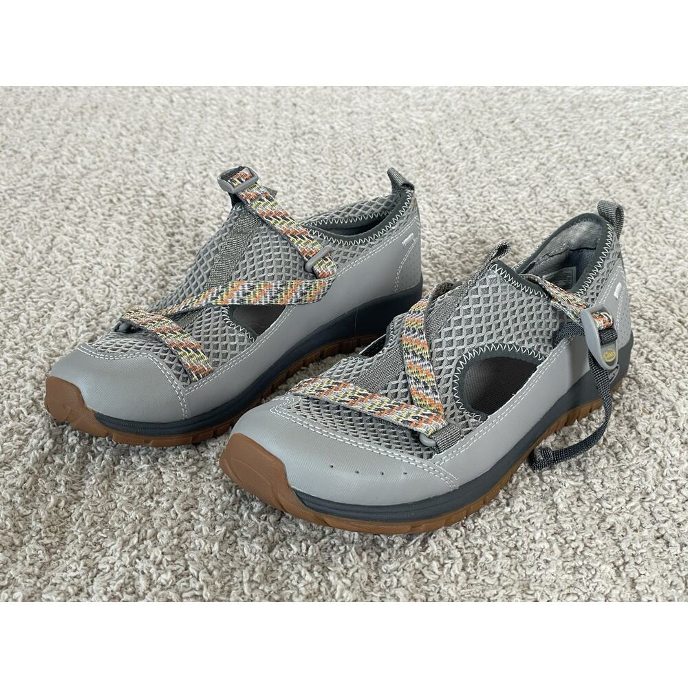 Chaco Kids Shoes Odyssey All-terrain Closed Toe Sport Shoes Gray Spring 6